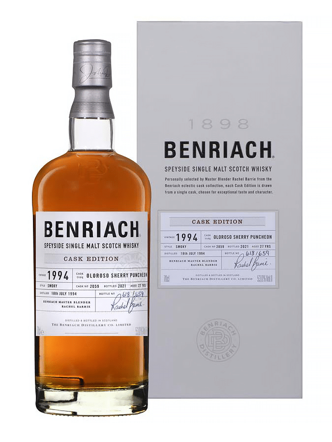 Benriach 1994 Cask 2059 - 27 yo 53° 70cl