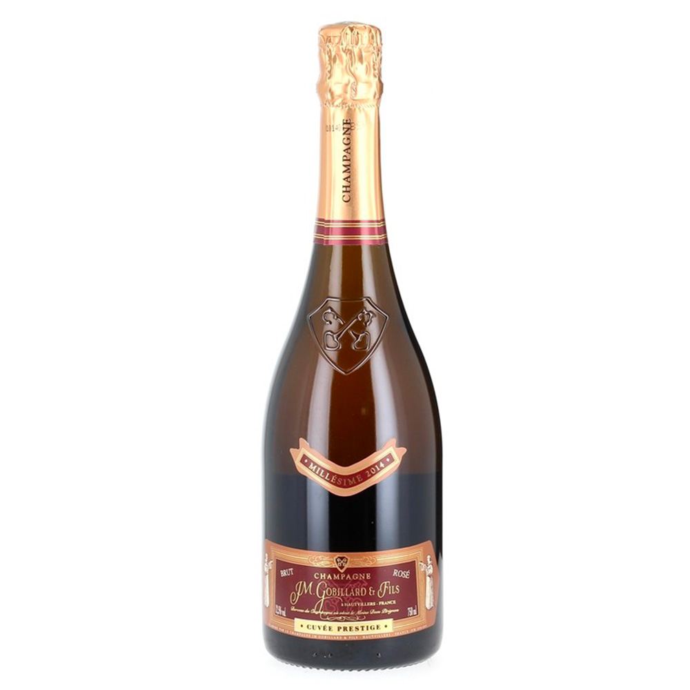 CHAMPAGNE GOBILLARD ROSÉ CUVÉE PRESTIGE MILLÉSIMÉE 75CL