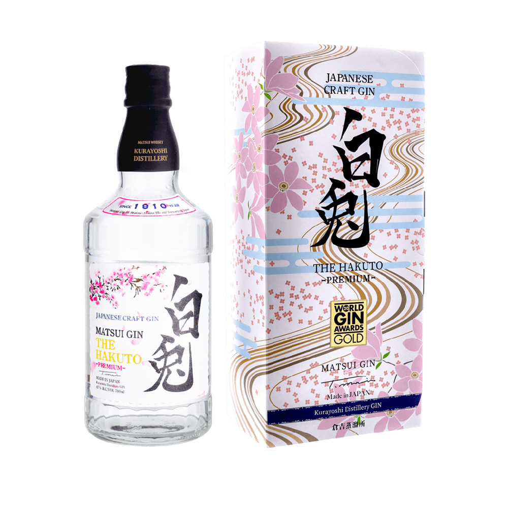 GIN THE HAKUTO MATSUI 70CL 47°° ALCOHOL