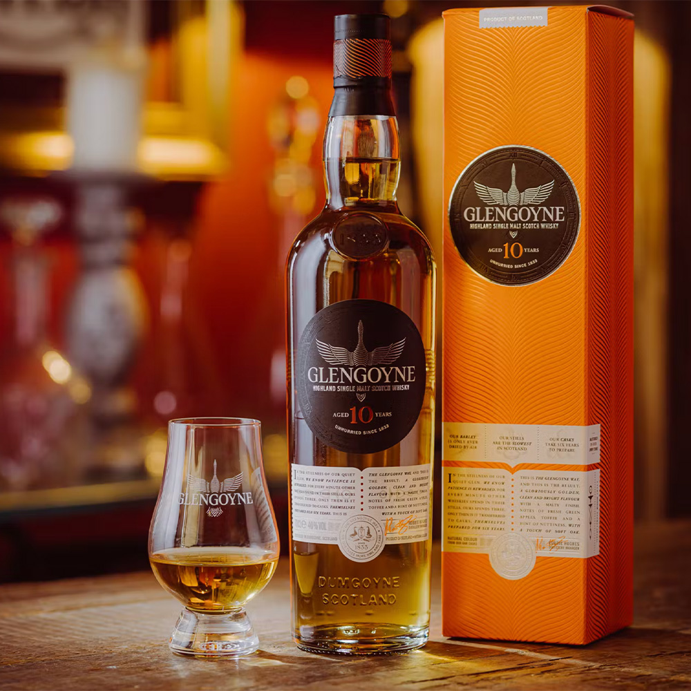 GLENGOYNE 10 YO HIGHLAND SINGLE MALT 70CL 40° ALCOHOL