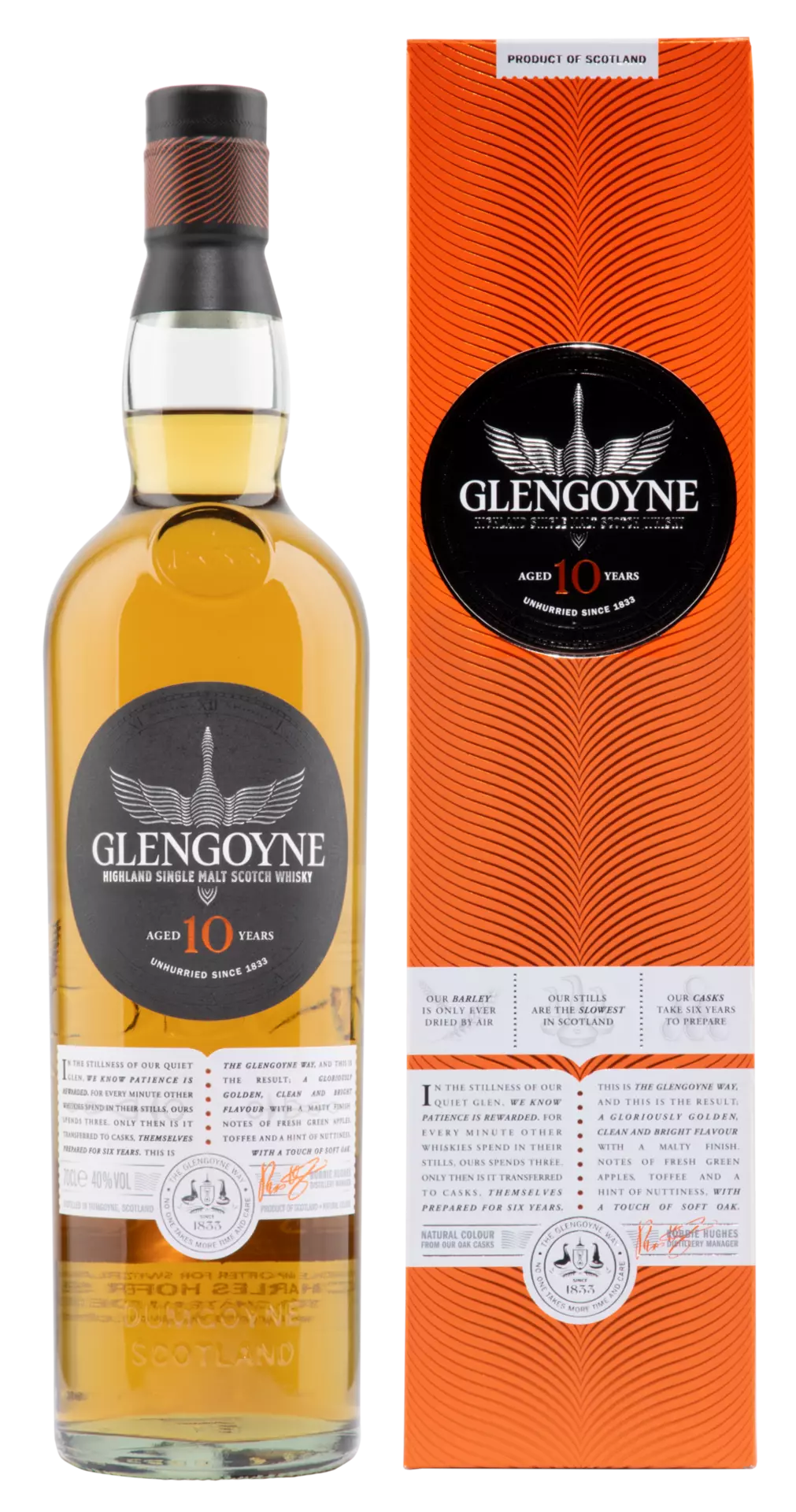 Glengoyne 10 yo Single Malt 70 cl 40° alcohol