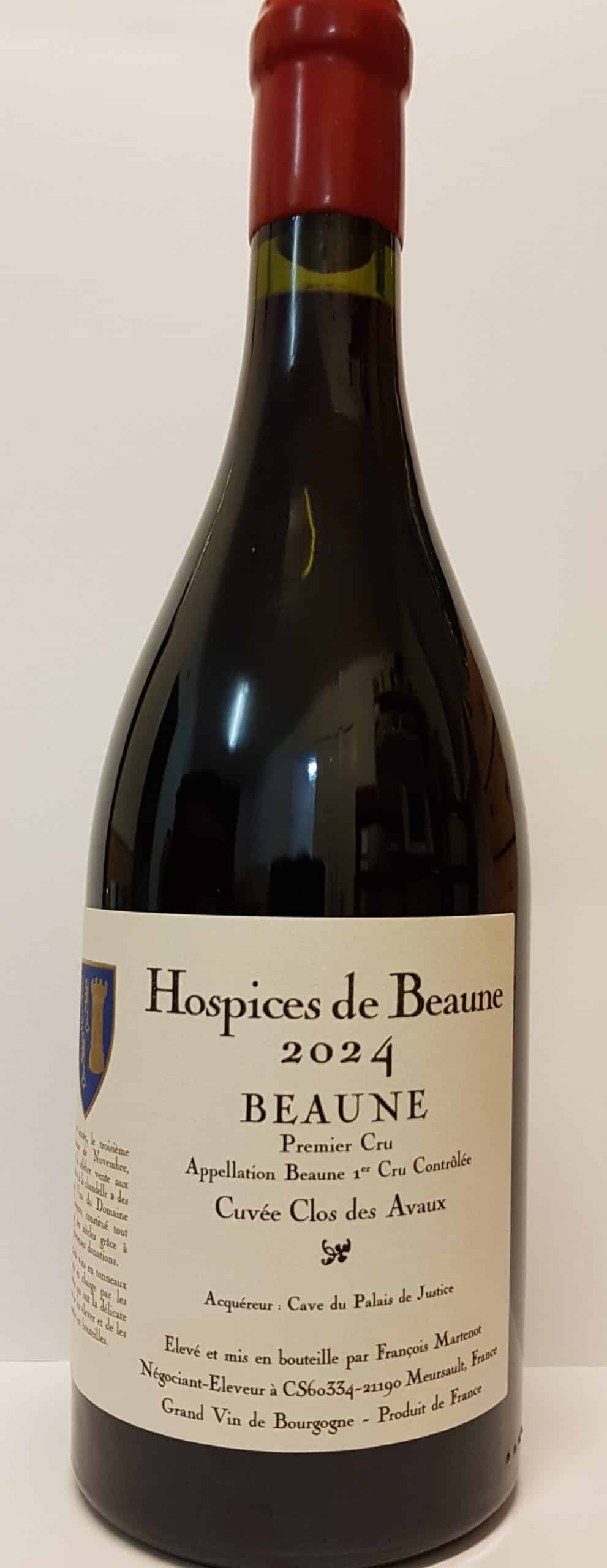 Hospices Beaune Clos Avaux