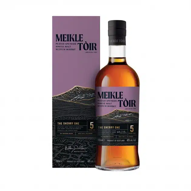 Meikle Tòir Peated The Sherry 5 yo 2024 70 cl 48°