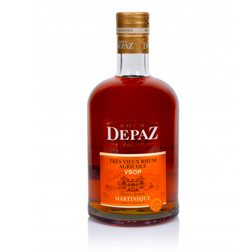 RHUM AGRICOL DEPAZ VSOP RÉSERVE SPÉCIALE 70CL 45°.
