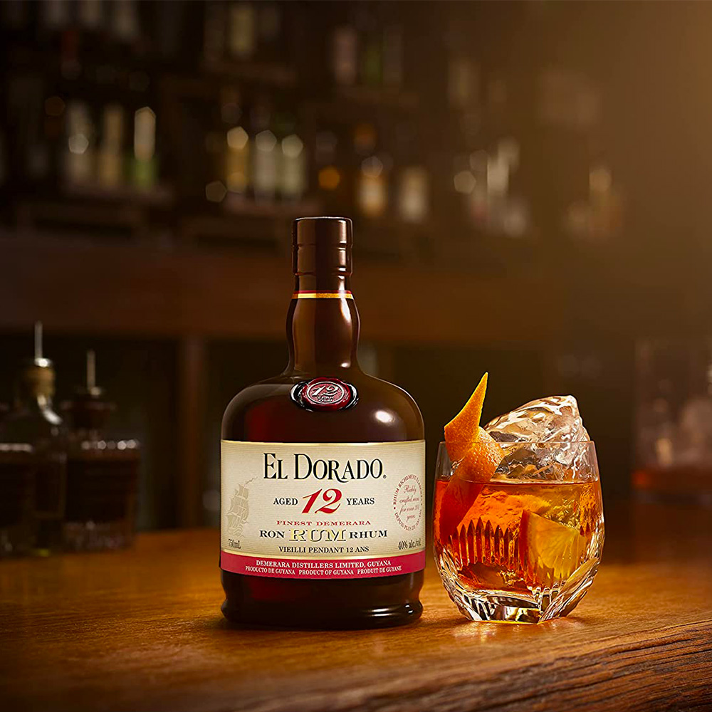 EL DORADO RUM 12 YEARS 70CL 40° PROOF
