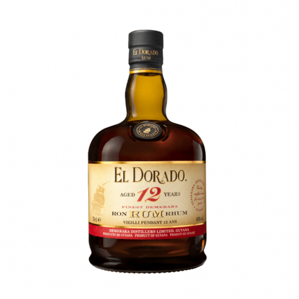 EL DORADO RUM 12 YEARS 70CL 40° PROOF