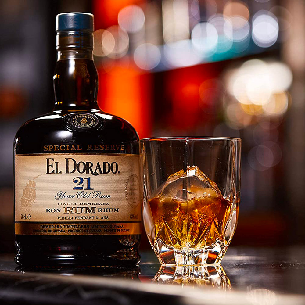 EL DORADO 21ANS RUM 70CL 43° PROOF