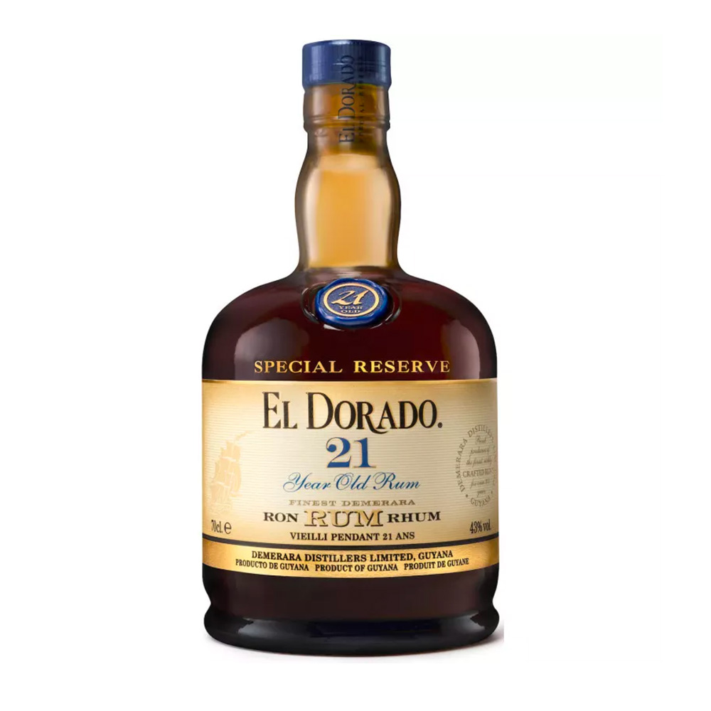 EL DORADO 21ANS RUM 70CL 43° PROOF
