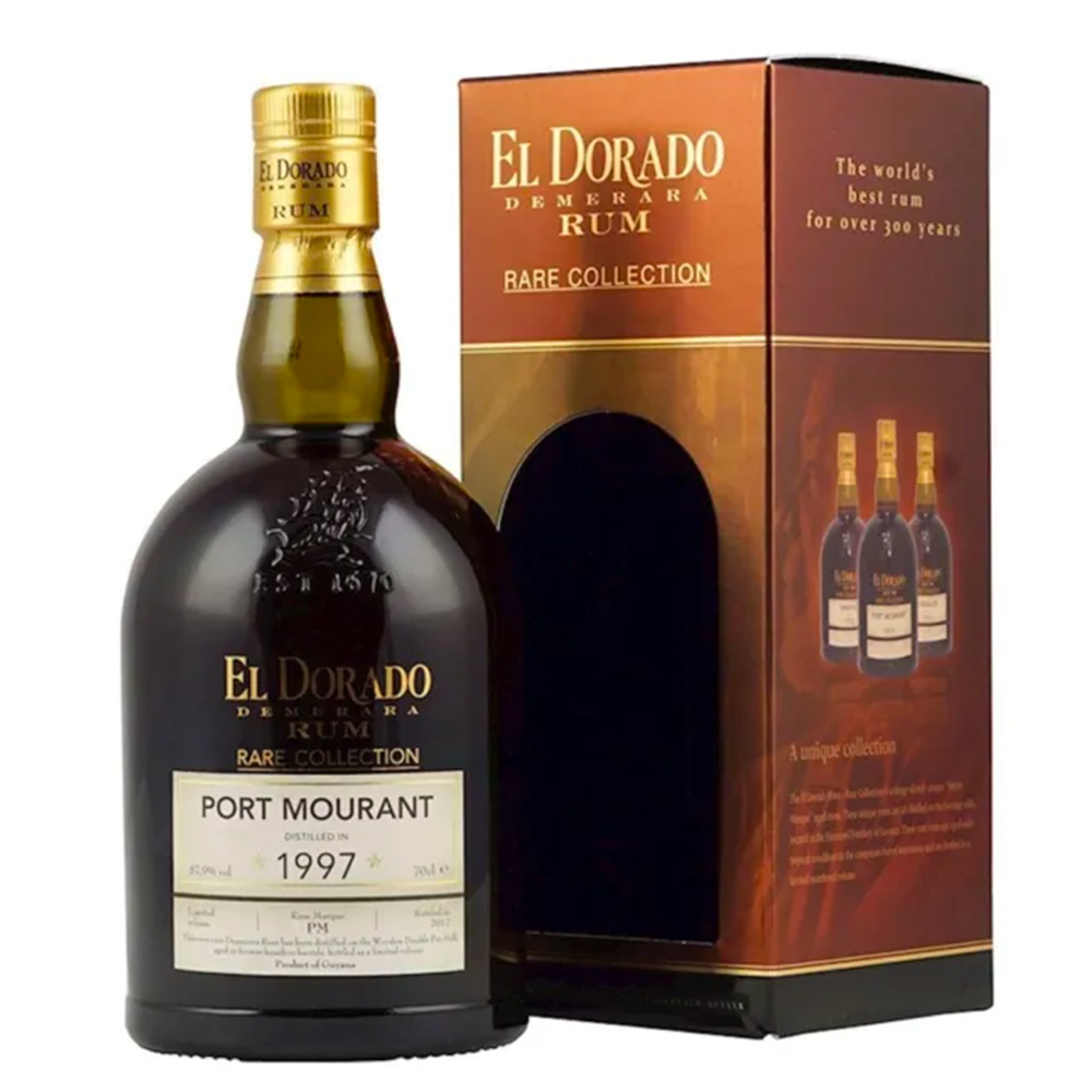 Rhum El Dorado Rare Port Mourant 1997/2017 20 YO 70 cl 57.9° proof