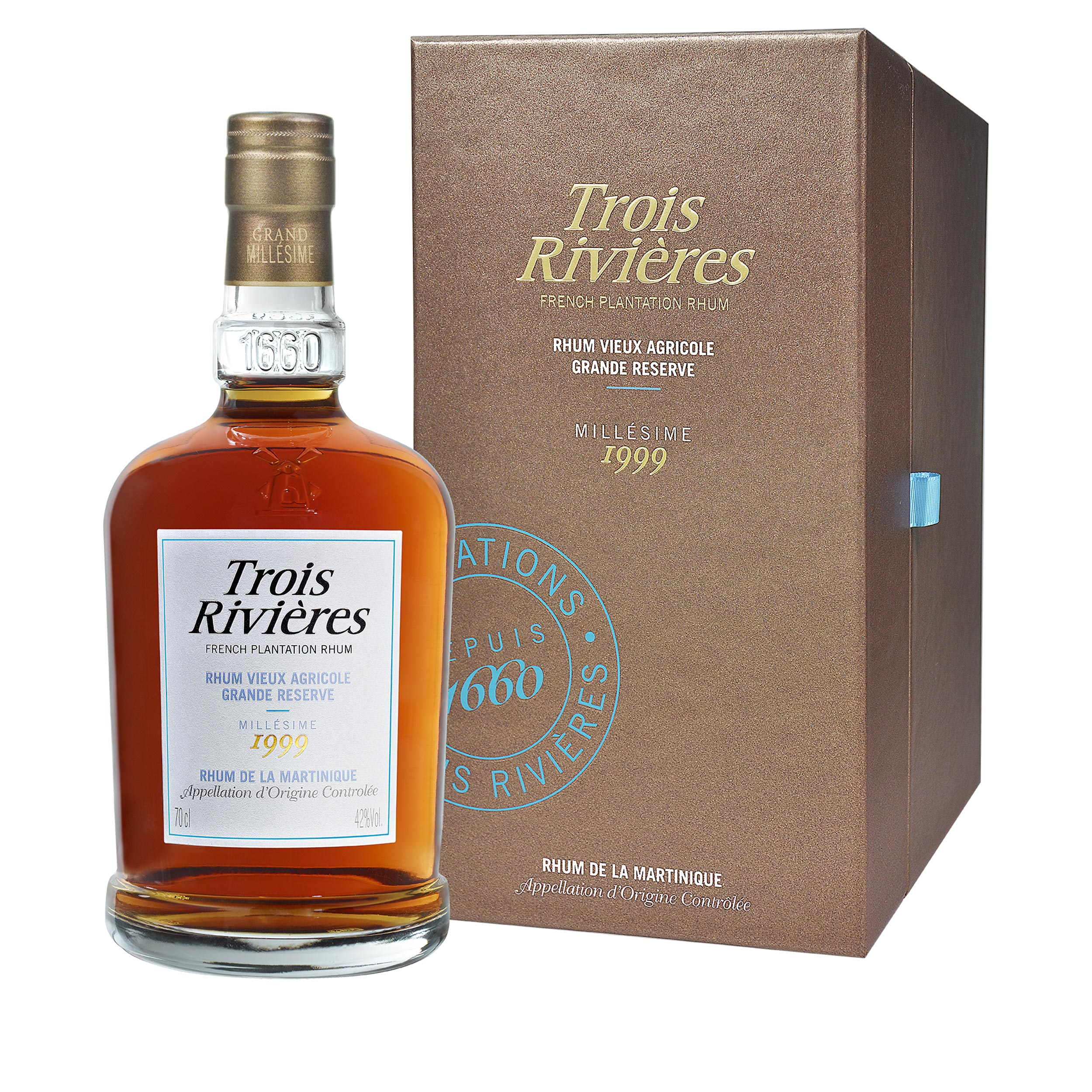 Rhum Trois Rivières 1999 70 cl 42°