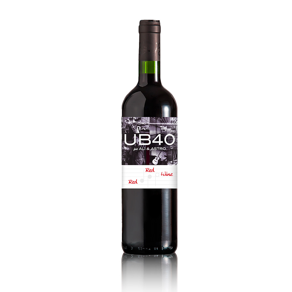 UB40 RED WINE 2016 BORDEAUX 75CL