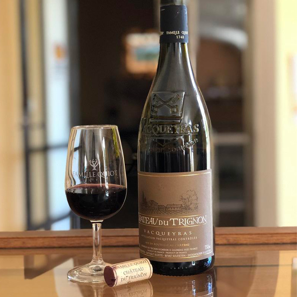 VAQUEYRAS CHATEAU DU TRIGNON 2015 RHONE VALLEY 75CL