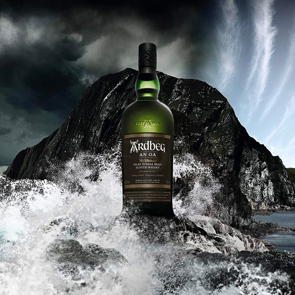 ARDBEG AN OA ISLAY WHISKY SINGLE MALT 70CL 46.6° ALCOHOL