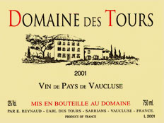 Domaine des Tours 2017