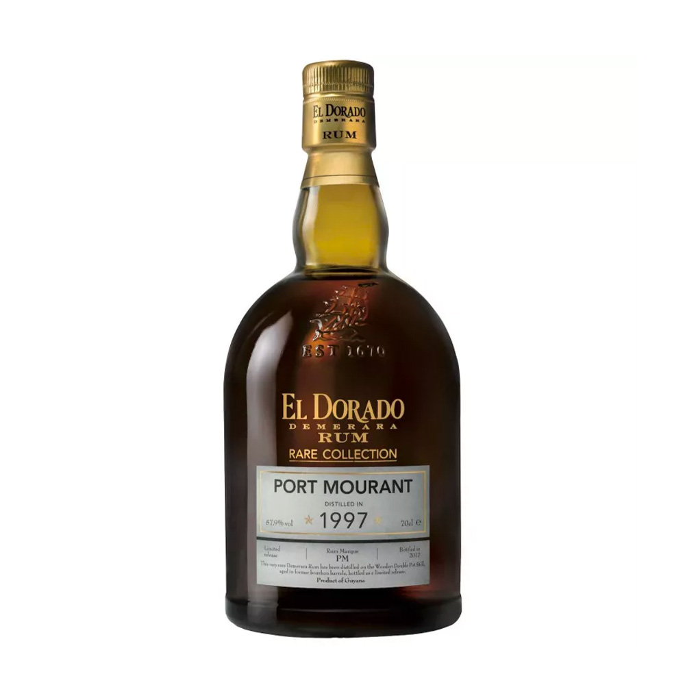 Rhum El Dorado Rare Port Mourant 1997/2017 20 YO 70 cl 57.9° proof