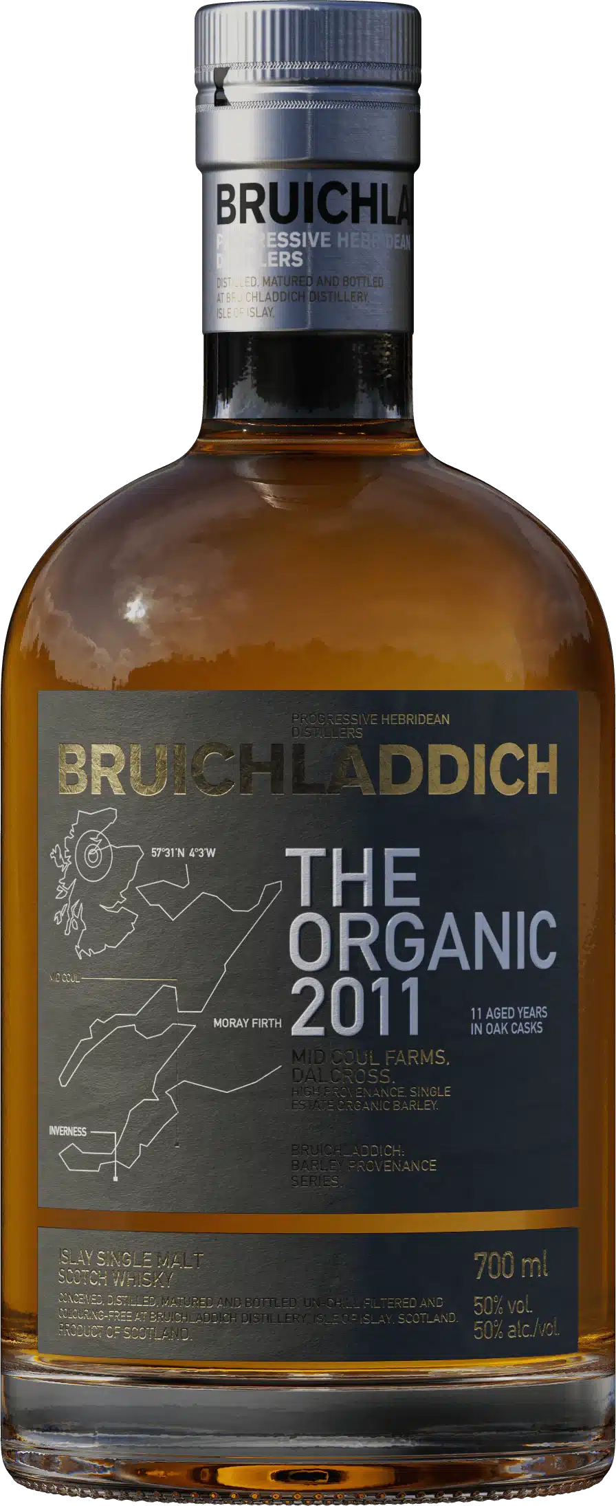 Bruichladdich Organic Barley 2011 70 cl 50°