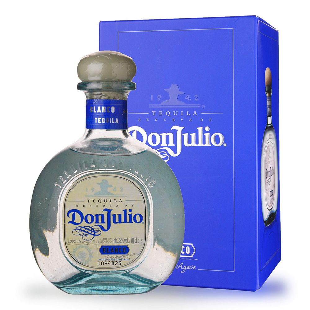 TEQUILA DON JULIO BLANCO 70CL 38°