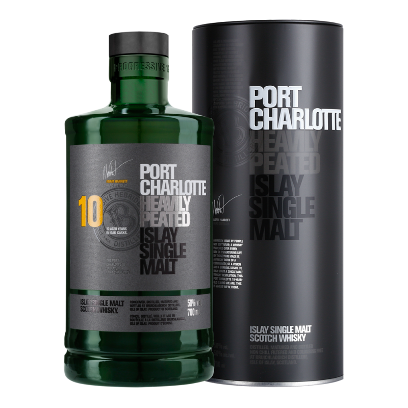  Whisky Port Charlotte 10 yo Islay Single Malt 70 cl 50° proof