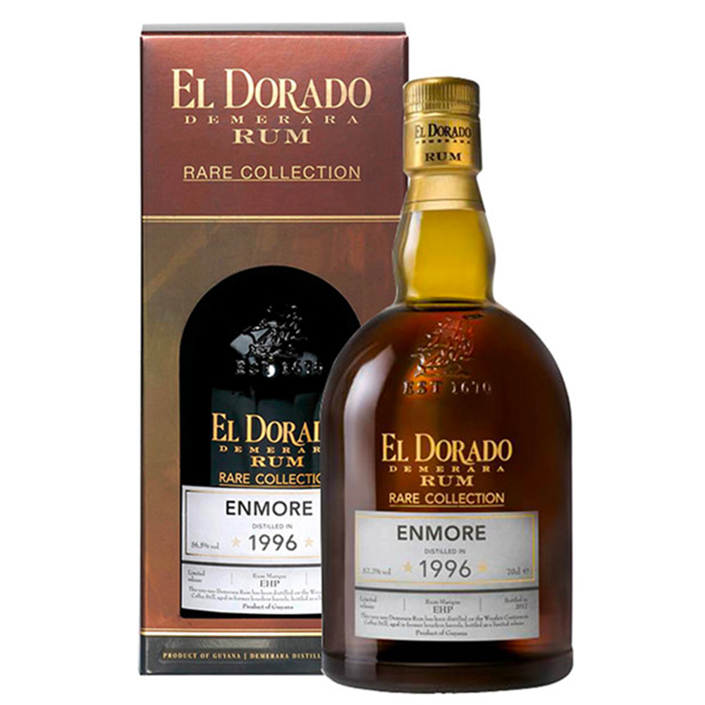 Rhum El Dorado Rare Enmore 1996/2017 21 YO 70 cl 57,2°° (57.2° proof)