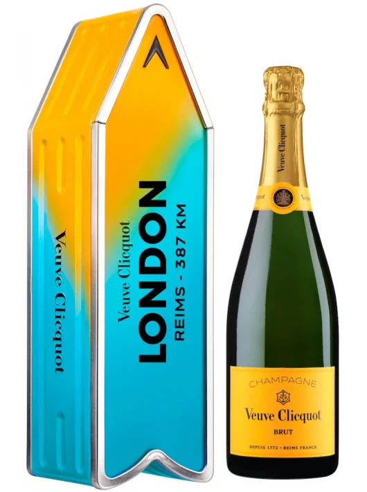 Champagner Veuve Clicquot Brut Flèche Edition LONDON 75cl